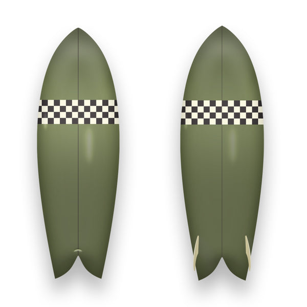 Custom Surfboard | Checker